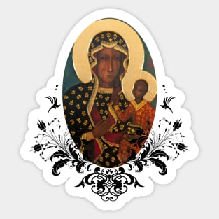 Our Lady of Czestochowa Sticker